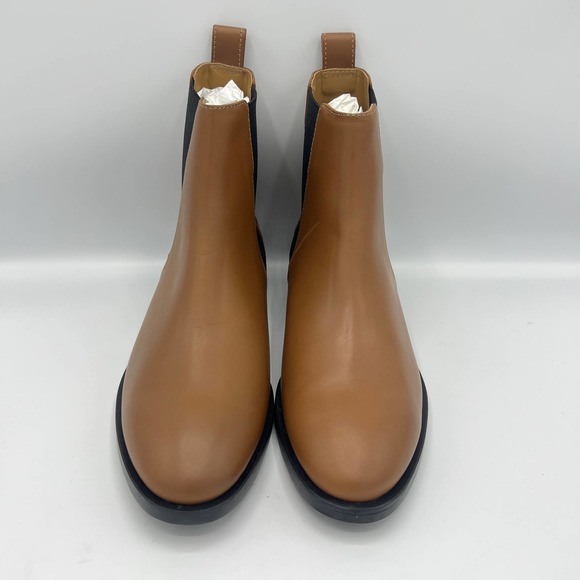Everlane Womens The New Modern Chelsea Ankle Boots Brown Size 5.5 Leather - Picture 3 of 12